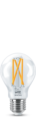 WiZ WiFi Smart LED E27 60W Filament Varm-kallvit