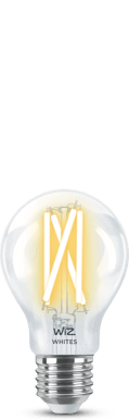 WiZ WiFi Smart LED E27 60W Filament Varm-kallvit