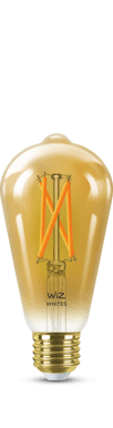 WiZ WiFi Smart LED E27 Vintage 50W Filament Amber