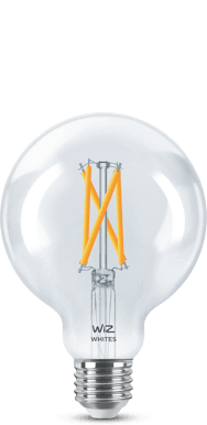 WiZ WiFi Smart LED E27 Glob 60W Filam Varm-kallvit