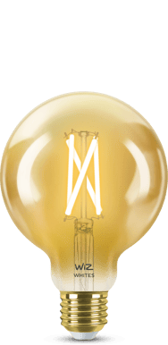 WiZ WiFi Smart LED E27 Globe 6.7W Filament Amber