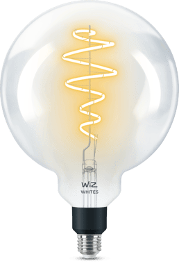 WiZ WiFi Smart LED E27 Glob 6.5W Filam Varm-kallvit