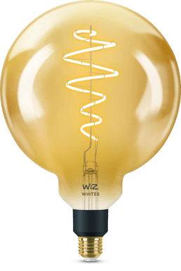 WiZ WiFi Smart LED E27 Glob 200 6.5W Filament Amber