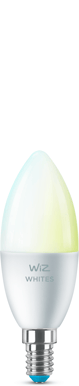 WiZ WiFi Smart LED E14 Kron 4.9W varm-kallvit
