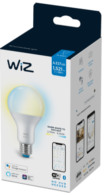 WiZ WiFi Smart LED E27 Normal 13W Varm-kallvit