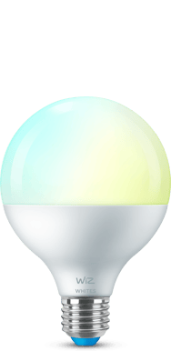 WiZ WiFi Smart LED E27 Glob G95 11W Varm-kallvit
