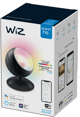 WiZ Quest WiFi-bordslampa 710lm Färg
