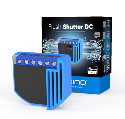Qubino Inbyggnadsmodul för rullgardiner - Flush Shutter DC