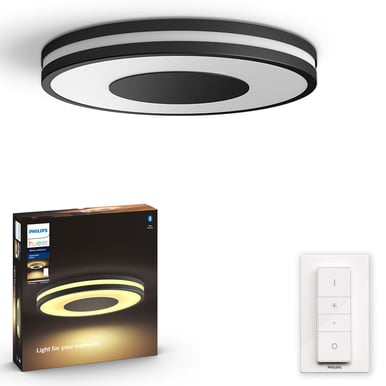 Philips Hue Being Takplafond Svart + Dimmer Switch