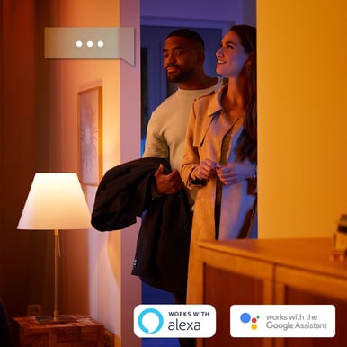 Philips Hue Being Takplafond Svart + Dimmer Switch