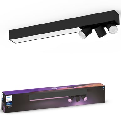 Philips Hue Centris 3x spot + tak Rak Svart