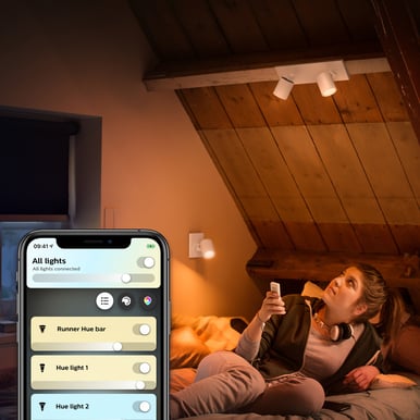Philips Hue Runner White Ambiance 2 spot Vit