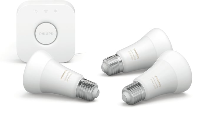 Philips Hue Startkit White Color E27 3-pack