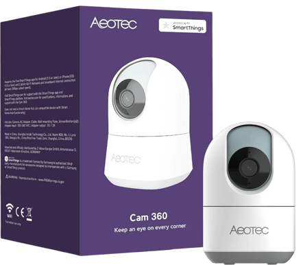 Aeotec SmartThings Cam 360