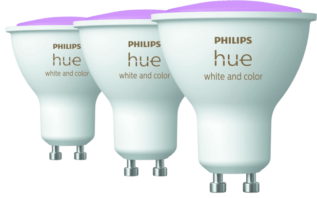 Philips Hue White Color 4.3W GU10 3-pack