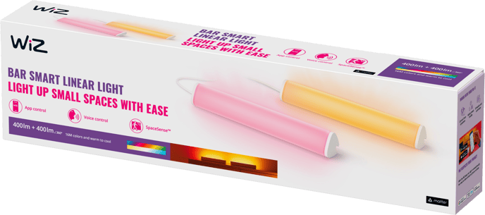 WiZ Light Bar RGB WiFI 2-pack