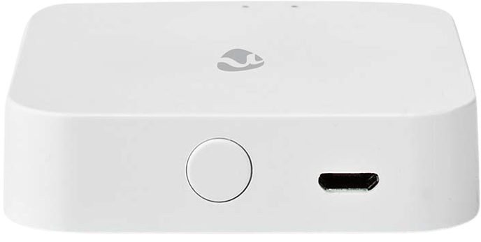 Passerelle Zigbee Nedis – Compatible Bluetooth/Wi-Fi/Zigbee 3.0 – Jusqu'à 50 Appareils