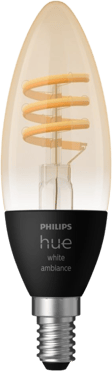 Philips Hue White Ambiance 4.6W Filament Candle E14