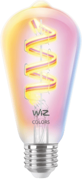 WiZ Wi-Fi Lampa Filament E27 ST64 RGB