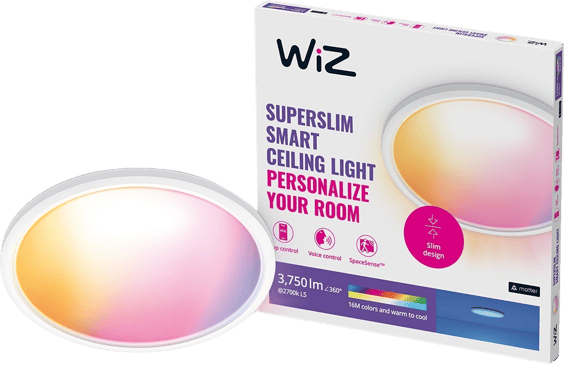WiZ SuperSlim Taklampa Vit RGB 550mm