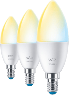 WiZ Wi-Fi Lampa E14 Kron 3-pack