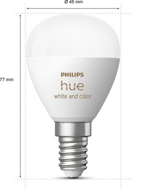 Philips Hue White Color 4.3W E14