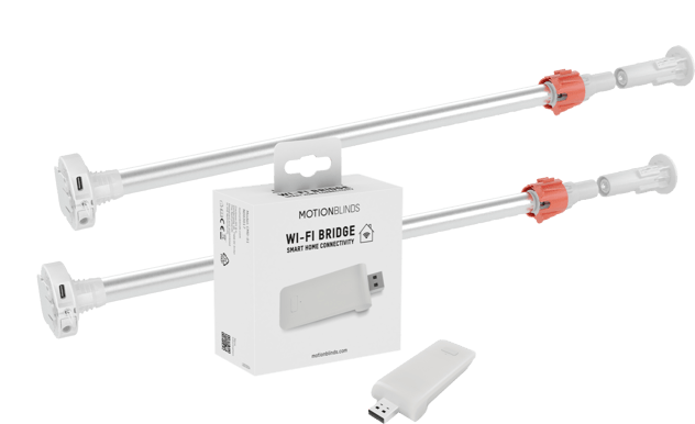 Motionblinds Rullgardinsmotor 2-pack + WiFi-Brygga