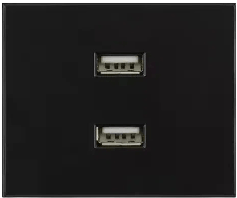 Shelly USB-laddare för Shelly Wall Display Bordsställ Svart