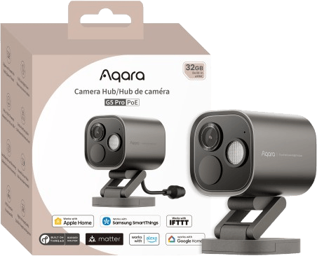 Aqara G5 Pro Camera Hub PoE Grå