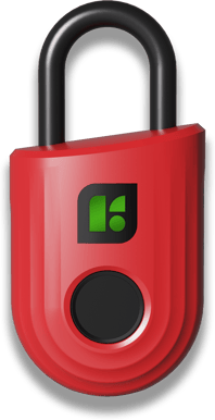 Igloohome Smart Padlock Lite Röd