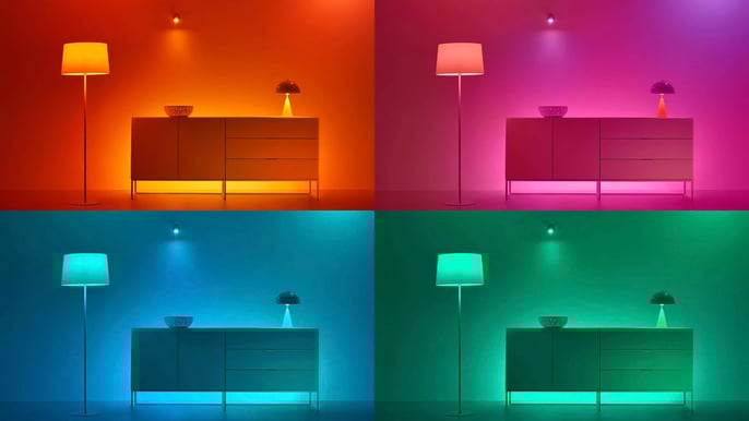 WiZ Wi-Fi Lampa GU10 RGB