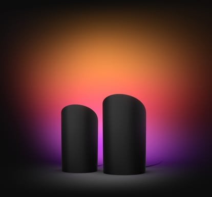 Philips Hue Wall Washer 2-pack Svart