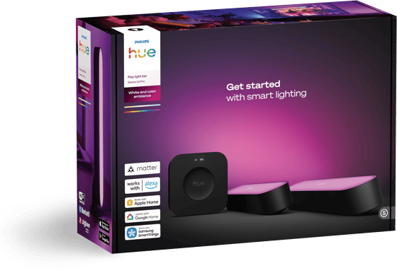 Philips Hue Play 2-pack + Bridge Pro