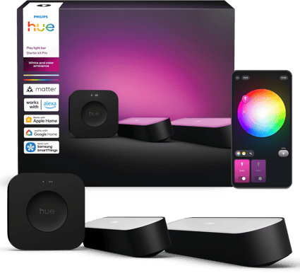 Philips Hue Play 2-pack + Bridge Pro