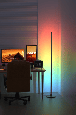 Deltaco Smart Home RGBIC Golvlampa