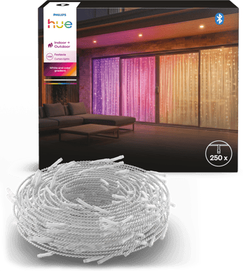 Philips Hue Festavia Ljusgardin 250 LED