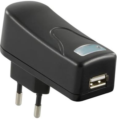 Strömadapter från 230V till 5V USB, 1A