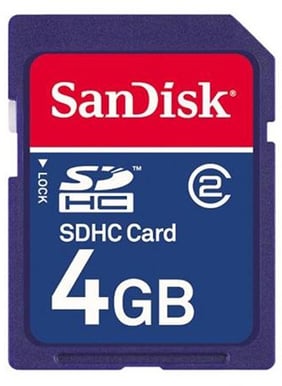 SanDisk SDHC 4GB