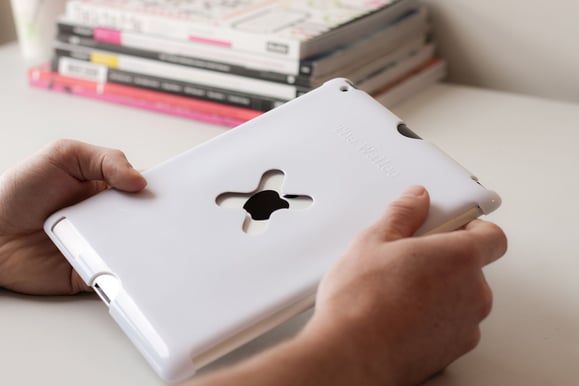The Wallee iPad 3/4 skal Vit