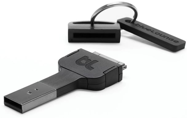 BlueLounge Kii 30-pin adapter Svart