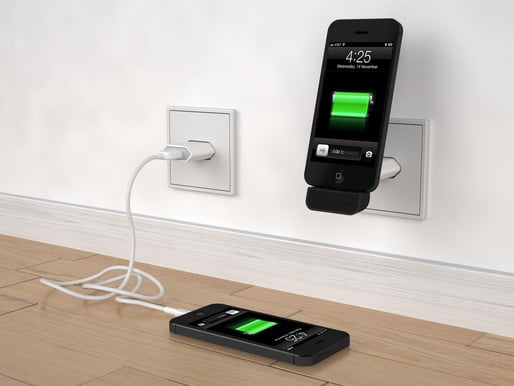 BlueLounge MiniDock Lightning väggladdare