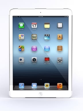The Wallee iPad Air skal Vit
