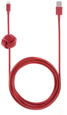 Native Union Night Cable Lightning 3m Röd