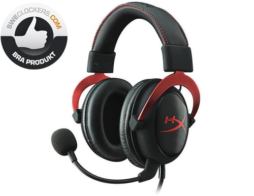 Kingston HyperX Cloud II Svart Röd BLACK FRIDAY - SLUTSÅLD PÅ WEBBEN