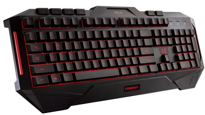 ASUS Cerberus Gaming Keyboard BLACK FRIDAY - SLUTSÅLD PÅ WEBBEN