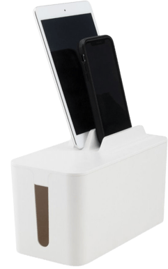 Bluelounge CableBox Mini Station Vit