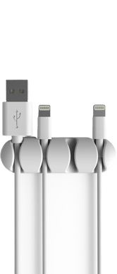 Bluelounge CableDrop Multi Vit 2-P