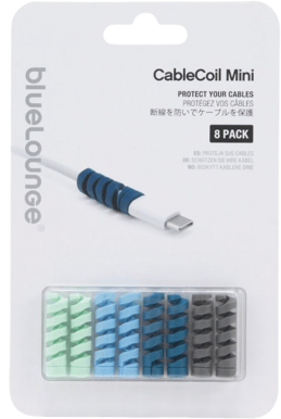 BlueLounge CableCoil Mini 9-P Blå