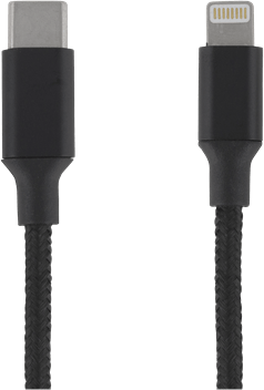 EPZI USB-C till Lightning Svart 0.5m