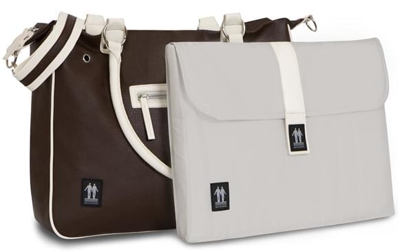 Walk On Water 15" Girly Bag Brown/White